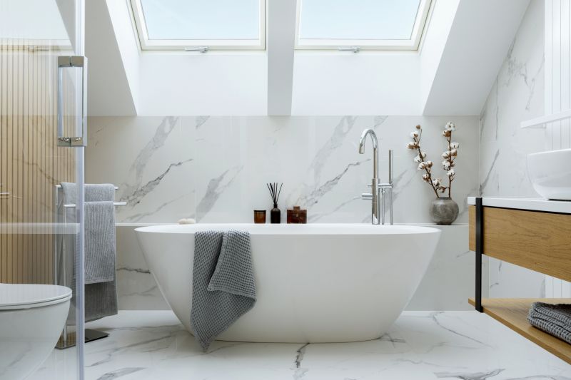 Elegant Bathtub Installation