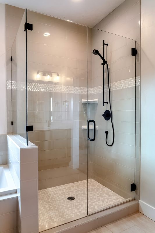Tile-Design Shower